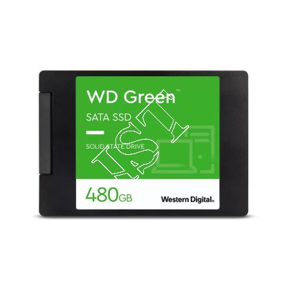 تصویر حافظه SSD وسترن دیجیتال مدل GREEN WDS480 ظرفیت 480 گیگابایت