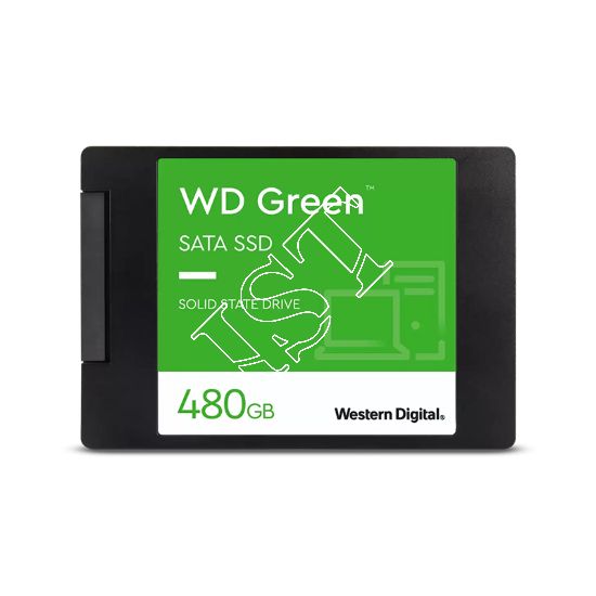 تصویر حافظه SSD وسترن دیجیتال مدل GREEN WDS480 ظرفیت 480 گیگابایت