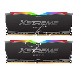 تصویر رم کامپیوتر او سی پی سی مدل X3 RGB Black DDR4 با حافظه 64 گیگابایت و فرکانس 3200 مگاهرتز